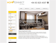 Tablet Screenshot of homeconnectvietnam.com